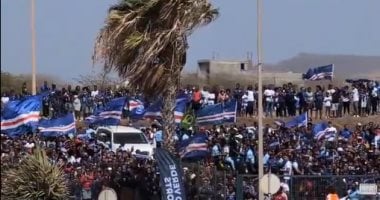 استقبال رسمي وجماهيري مميز لمنتخب الرأس الأخضر بعد إنجاز المونديال