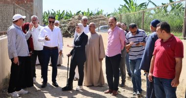 رئيس مياه القليوبية يتابع موقف خدمات مياه الشرب والصرف بقرى دجوى وساحل دجوى