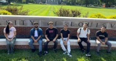 6 طلاب بهندسة جامعة الإسكندرية يشاركون في برنامج التدريب البحثي بجامعة لويفيل الأمريكية