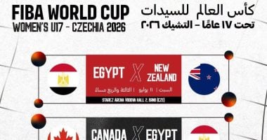 جدول مباريات منتخب مصر للسلة 