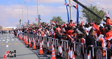 المصريون فى استقبال الفراعنة 