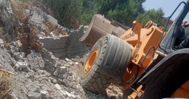 إزالة 99 حالة تعدى بالبناء المخالف بالشرقية