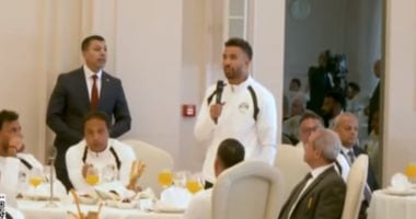 تريزيجيه لـ الرئيس السيسى: لم نبخل بأى نقطة عرق ببطولة كأس العالم