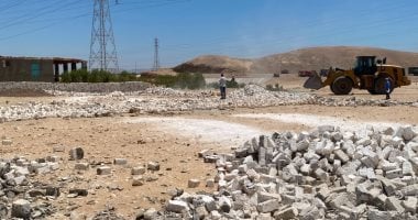 إزالة 14 حالة تعدٍ على مساحة 1710 أمتار أملاك دولة بقنا
