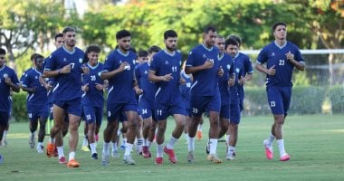 مساحات نيوز : أيمن الرمادي يرفع الحمل البدني للاعبي البنك الأهلي بمعسكر برج العرب