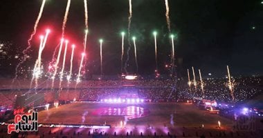 100 مليون شكرا.. استاد القاهرة يشتعل بالجماهير فى حب مصر والمنتخب