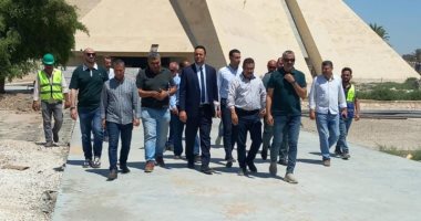لجنة من مجلس الوزراء تتفقد المتحف الآتوني بالمنيا لمتابعة تنفيذ أعمال التطوير