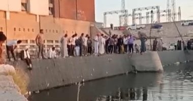 مصرع شخصين فى سقوط سيارة بترعة بمنطقة بنجر الإسكندرية