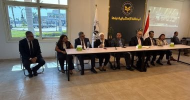 التمثيل التجارى يبحث مع شركات المنطقة الاستثمارية ببنها زيادة تصدير منتجاتهم