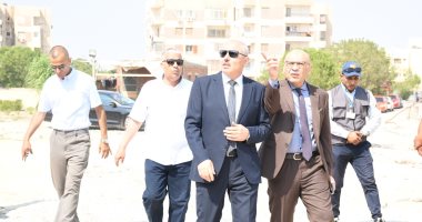 رئيس جامعة قناة السويس يتفقد مشروع مستشفى طب وجراحة الأطفال 