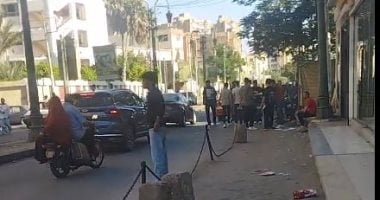 توافد الطلاب على لجان امتحانات الثانوية العامة فى المنيا