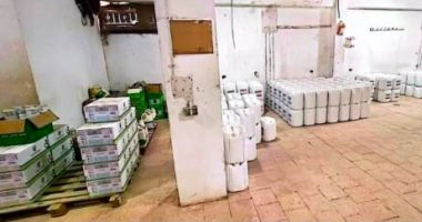 ضبط مصنع غير مرخص لانتاج المخصبات الزراعية المغشوشة 