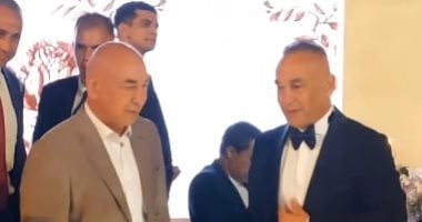 حفل زفاف ابنة إبراهيم حسن مدير منتخب مصر