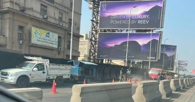 غلق جزئى لـ كوبرى أكتوبر فى اتجاه صلاح سالم 