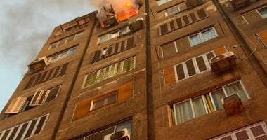 مصرع مسن إثر حريق شقة سكنية فى منطقة مصر الجديدة   