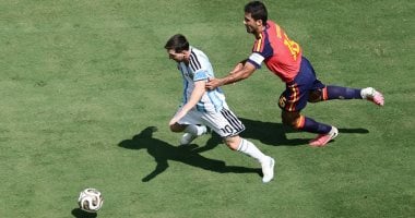 مباراة إسبانيا والأرجنتين