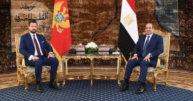 رئيس الجبل الأسود: نتطلع للاستفادة من الخبرات المصرية فى السياحة والطاقة