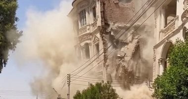 انهيار منزل من 3 طوابق دون إصابات بقنا