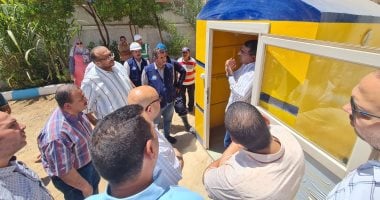 تصميم ابتكارى جديد تنفذه مياه سوهاج  بعدد 20 محطة مياه ارتوازية