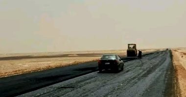 محور الخارجة سوهاج يختصر المسافة الى النصف