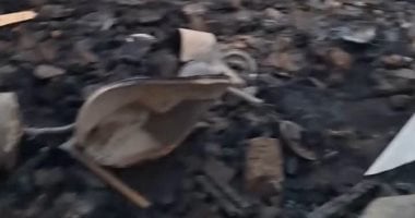 مواطن يتهم جاره بإشعال النيران فى منزله بقنا