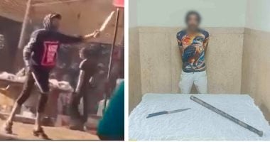 ضبط شخص لاستعراضه القوة أمام ابن عمه ببشتيل بسبب الميراث   