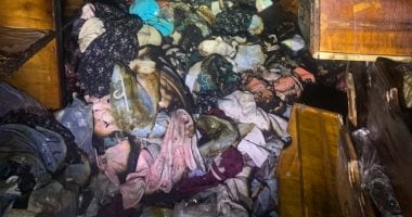 السيطرة على حريق داخل محل ملابس