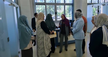 لجنة المجلس الأعلى للجامعات تتابع اختبارات القدرات بكلية علوم الرياضة بكفر الشيخ 