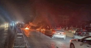 احتجاجات وقطع طرق في ليبيا بسبب أزمة الكهرباء