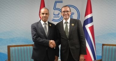 وزير الخارجية يلتقى نظيره النرويجى