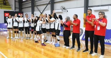 منتخب مصر للناشئات يواصل الانتصارات بفوز على تونس في بطولة أفريقيا للكرة الطائرة