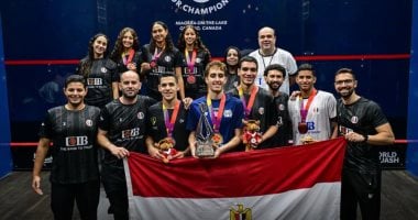 مصر تحصد 7 ميداليات في منافسات الفردي ببطولة العالم لناشئي الإسكواش