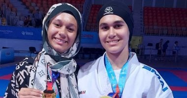 فيروز عمرو ابنة جنوب سيناء تحصد ذهبية روسيا المفتوحة للكاراتيه.. صور