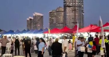 العلمين الجديدة تشهد زخم كبير خلال الصيف