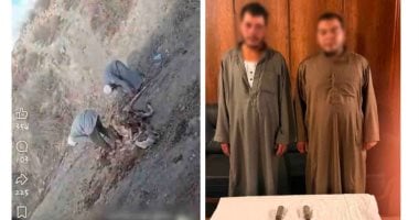 الداخلية تضبط المتهمين بسلخ جلد حمار نافق لصناعة طبول