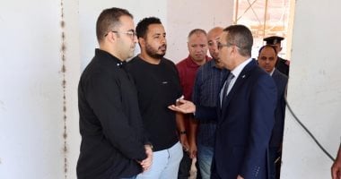 محافظ المنوفية يتفقد التجهيزات النهائية لمكتبة مصر العامة بكفر المصيلحة
