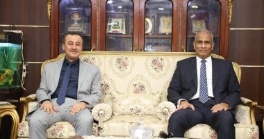 محافظ كفر الشيخ يهنئ مساعد وزير الداخلية مدير الأمن الجديد