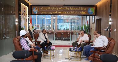 رئيس مياه سوهاج يتفقد المركز الإقليمى للسلامة والصحة المهنية