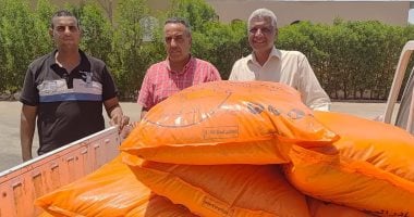 ضبط نصف طن أسمدة زراعية مدعمة قبل تهريبها وبيعها فى السوق السوداء بالأقصر
