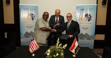 فى ختام  فعاليات مؤتمرAFI Aviation Week 2026.. وزير الطيران المدنى يشهد توقيع مذكرة تفاهم بين مصر وليبيريا لدعم التعاون الفني.. الحفني: الخبرات المصرية تحظى بثقة متزايدة وتفتح آفاقا جديدة للتعاون مع دول أفريقيا