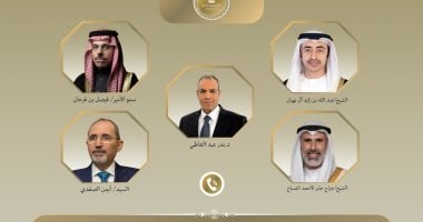وزير الخارجية يتلقى اتصالات من وزراء خارجية السعودية والإمارات والأردن والكويت