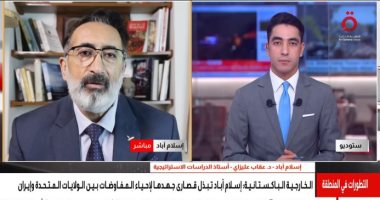 خبير استراتيجى: فرص التهدئة بين واشنطن وطهران قائمة لكنها تحتاج وقتا