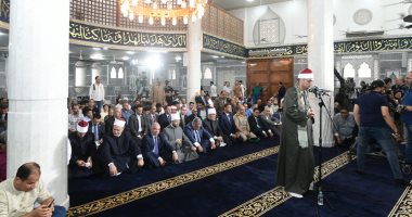 محافظ الدقهلية ووزير الأوقاف ومفتى الجمهورية يفتتحون مسجد الأقصى بالسنبلاوين