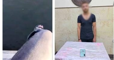 الداخلية تكشف حقيقة محاولة شخص التخلص من حياته بمجرى مائى فى البحيرة