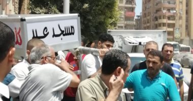 تشييع جنازة ضحايا حادث انهيار منزل مكون من 4 طوابق بزفتى.. صور