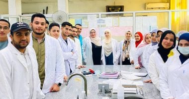 مياه كفر الشيخ: تدريب صيفى لطلاب الجامعة بالمعامل وكيفية إنتاج المياه