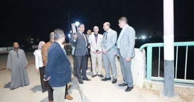 كوبري نجع سبع فى أسيوط خدم 43 ألف مواطن وتطويره يصل لـ80% استعدادا للانتهاء