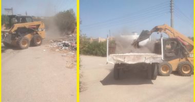 رفع 27 طن قمامة وحل شكاوى المواطنين بقرى القنطرة شرق الإسماعيلية