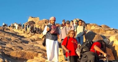 مدينة سانت كاترين تستقبل 320 سائحا من مختلف دول العالم