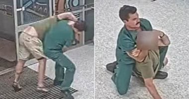 ممرض يسيطر على مريض عنيف بفنون قتالية في أكثر مستشفيات أستراليا ازدحاما.. فيديو